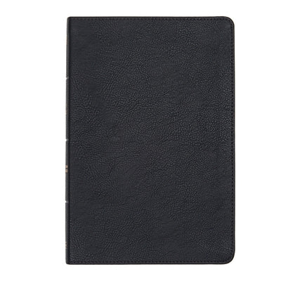 CSB Large Print Thinline Bible, Black Leathertouch Bible Holman Bibles