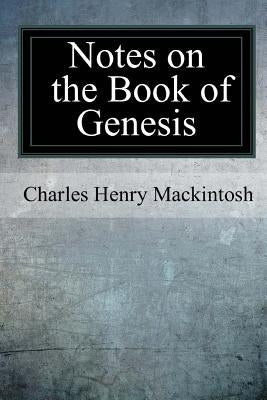 Notes on the Book of Genesis Paperback Createspace Independent Publishing Platform