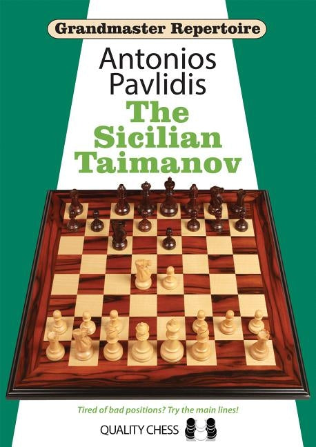The Sicilian Taimanov chess opening move sequence diagram showing typical positions and piece placements.