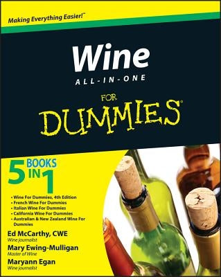 Wine All-In-One for Dummies Paperback For Dummies