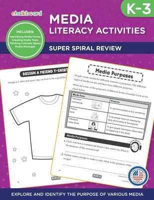 Media Literacy Activities Grades K-3 Paperback Chalkboard Publishing