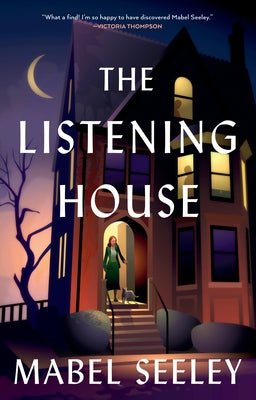 Paperback book titled "The Listening House" by Berkley Books, featuring a cover image with warm tones and a cozy house scene.