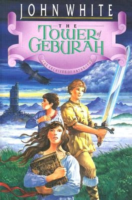 The Tower of Geburah tarot card from InterVarsity Press, featuring intricate artwork with mystical symbols and vibrant colors.