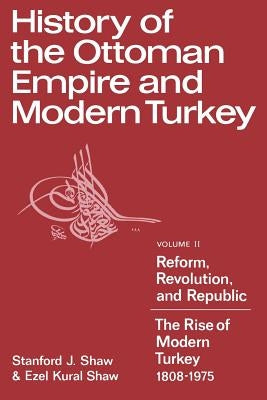 Paperback book titled "History of the Ottoman Empire and Modern Turkey" by Cambridge University Press, focusing on Turkish reform and revolution.