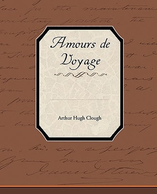 Amours de Voyage Paperback Book Jungle