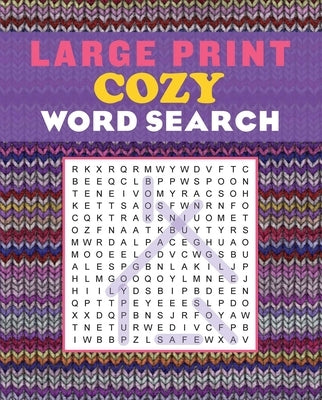 Large Print Cozy Word Search Paperback Thunder Bay Press