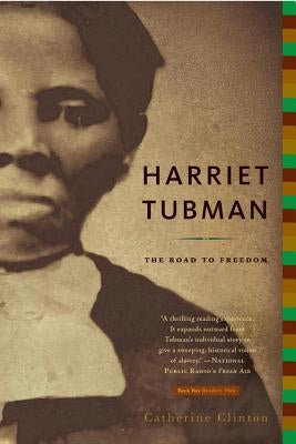 Paperback book titled "Harriet Tubman: The Road to Freedom" by Back Bay Books, showing the front cover with historical imagery.