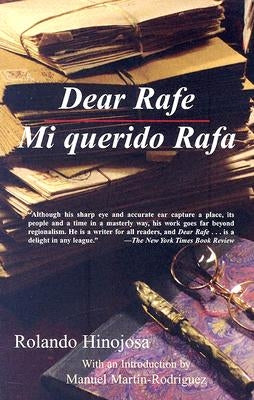 Dear Rafe/Mi Querido Rafa Paperback Arte Publico Press
