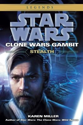 Cover of "Stealth: Star Wars Legends" by Del Rey Books, featuring sci-fi themed artwork with starships and space battle scenes.