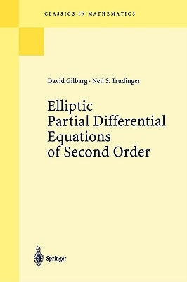 Elliptic Partial Differential Equations of Second Order Paperback Springer