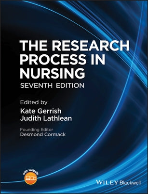 The Research Process in Nursing Paperback Wiley-Blackwell