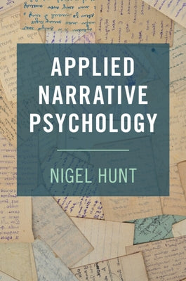 Paperback of Applied Narrative Psychology by Cambridge University Press, showing the front cover with title and design elements.
