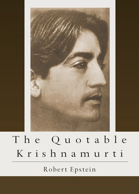 The Quotable Krishnamurti Paperback Quest Books (IL)