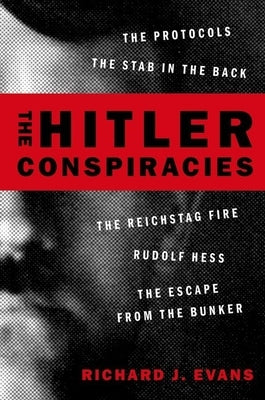 Paperback book titled "The Hitler Conspiracies" by Oxford University Press, featuring historical images on the cover.
