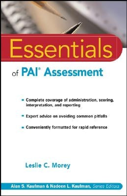 Essentials of PAI Assessment Paperback Wiley