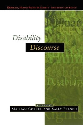 Disability Discourse Paperback Open University Press