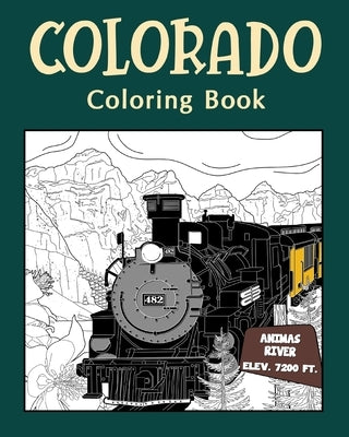 Colorado Coloringฺ Book Paperback Blurb
