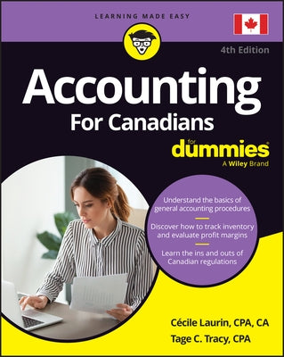 Accounting for Canadians for Dummies Paperback For Dummies