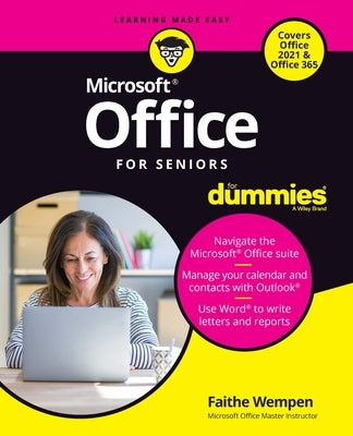 Office for Seniors for Dummies Paperback For Dummies