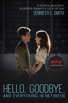 Paperback of "Hello, Goodbye, and Everything in Between" by Poppy Books, showing the book cover with colorful artwork.