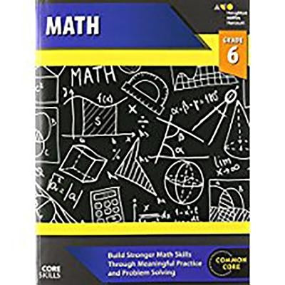 Core Skills Mathematics Workbook Grade 6 Paperback Steck Vaughn School Supply