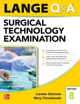 Lange Q&A Surgical Technology Examination, Eighth Edition Paperback McGraw Hill / Medical