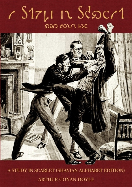 A Study in Scarlet (Shavian alphabet edition) Paperback Shavian.Info