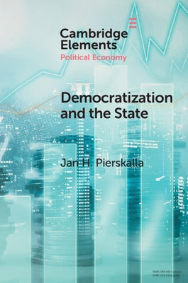 Paperback book titled "Democratization and the State" published by Cambridge University Press, showing the front cover.