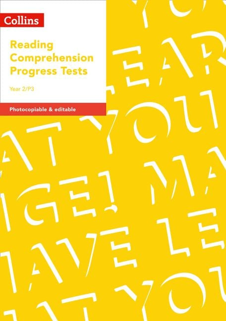 Year 2/P3 Reading Comprehension Progress Tests Paperback Collins