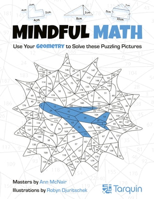 Mindful Math 2: Use Your Geometry to Solve These Puzzling Picturesvolume 2 Paperback Tarquin Group