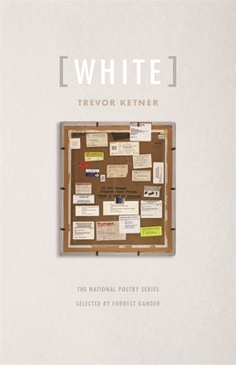 White Poems paperback book by University of Georgia Press, featuring a cover with poetic imagery and text.