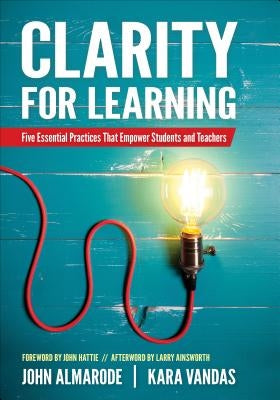Paperback book titled "Clarity for Learning" by Corwin Publishers, with a cover featuring the title and design elements.