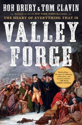 Paperback of Valley Forge by Simon & Schuster, showing the book cover with historic artwork and title text.