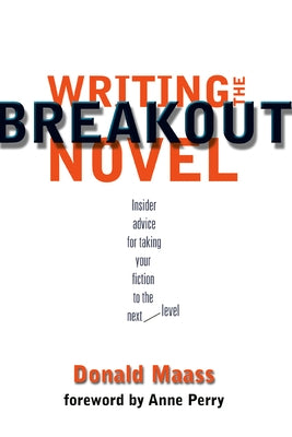 Paperback of "Writing the Breakout Novel" by Writer's Digest Books, showing the front cover with title and design elements.
