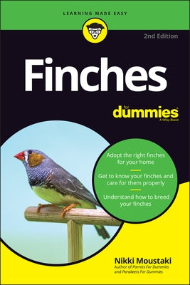 Finches for Dummies Paperback For Dummies