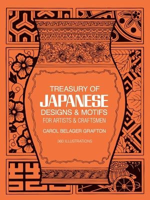 Treasury of Japanese Designs and Motifs for Artists and Craftsmen Paperback Dover Publications