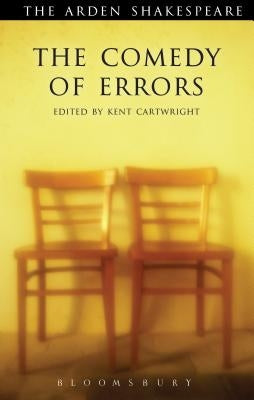 Paperback edition of The Comedy of Errors: Third Series by Arden Shakespeare, with a cover image featuring theatrical artwork.