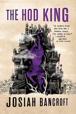 Paperback copy of The Hod King by Orbit, featuring a dark cover with fantasy-themed artwork.