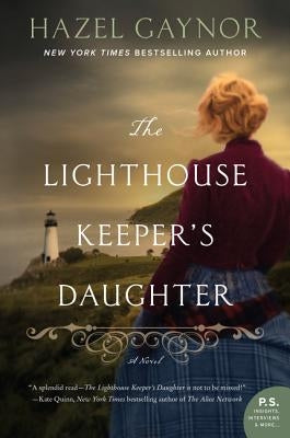 Paperback of The Lighthouse Keeper's Daughter by William Morrow & Company showing the book cover with lighthouse illustration.