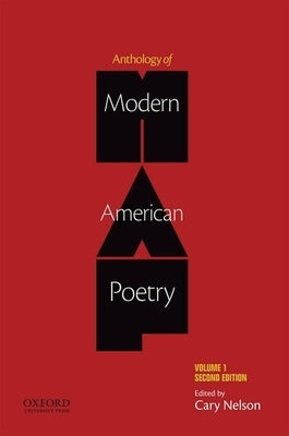 Anthology of Modern American Poetry, Volume One Paperback Oxford University Press, USA