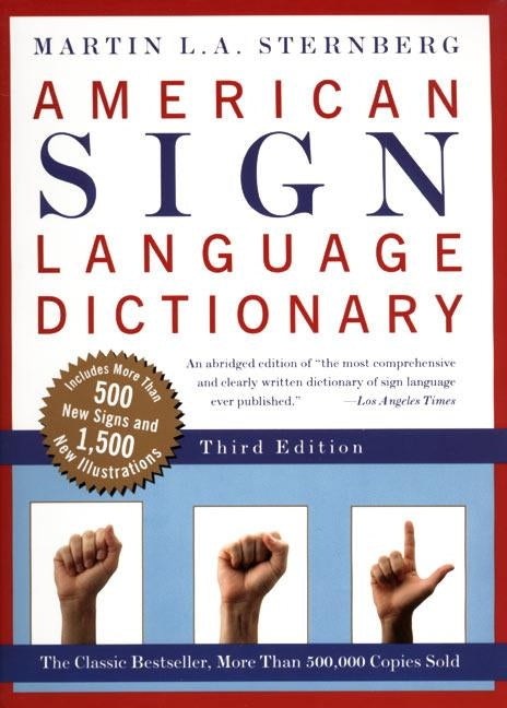 American Sign Language Dictionary-Flexi by Sternberg, Martin L.