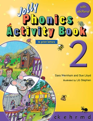 Jolly Phonics Activity Book 2: In Print Letters (American English Edition) Paperback Jolly Phonics