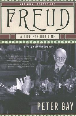 Cover image of "Freud: A Life for Our Time" book by W. W. Norton & Company featuring a portrait of Sigmund Freud.