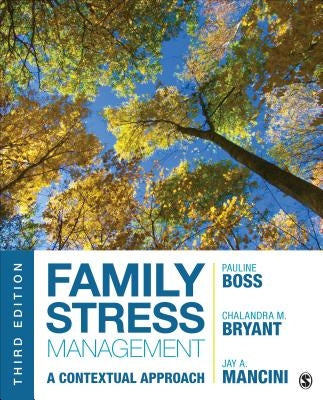 Family Stress Management: A Contextual Approach Paperback Sage Publications, Inc