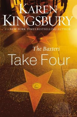 Paperback copy of The Baxters Take Four by Zondervan, featuring the book cover with title and author details.