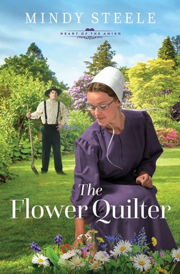 Paperback of The Flower Quilter by Barbour Fiction featuring a colorful floral quilt design on the cover.