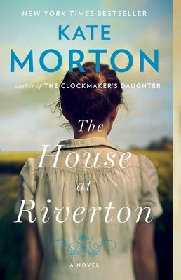 Paperback copy of The House at Riverton novel by Washington Square Press, showing the book cover with a scenic illustration.