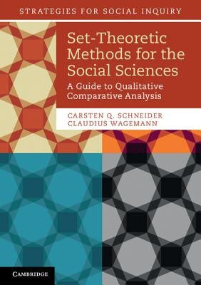 Paperback book titled "Set-Theoretic Methods for the Social Sciences" by Cambridge University Press, featuring the cover design.