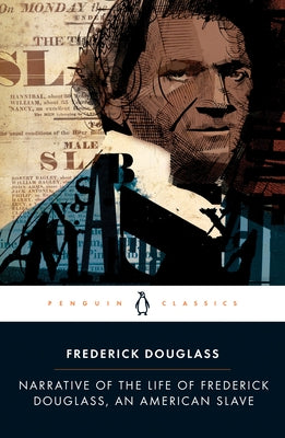 Paperback of "Narrative of the Life of Frederick Douglass," an American Slave, by Penguin Group, showing the book cover with title and author.