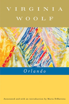 Paperback of Orlando: A Biography by Mariner Books, featuring the book cover with title and author's name.